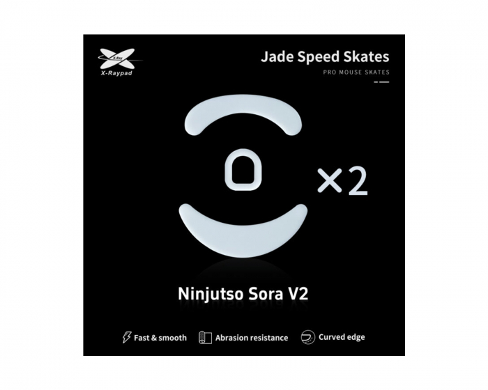 X-raypad Jade Mouse Skates für Ninjutso Sora V2