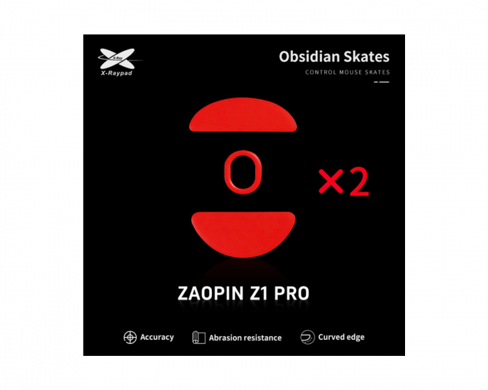 X-raypad Obsidian Mouse Skates für Zaopin Z1 PRO
