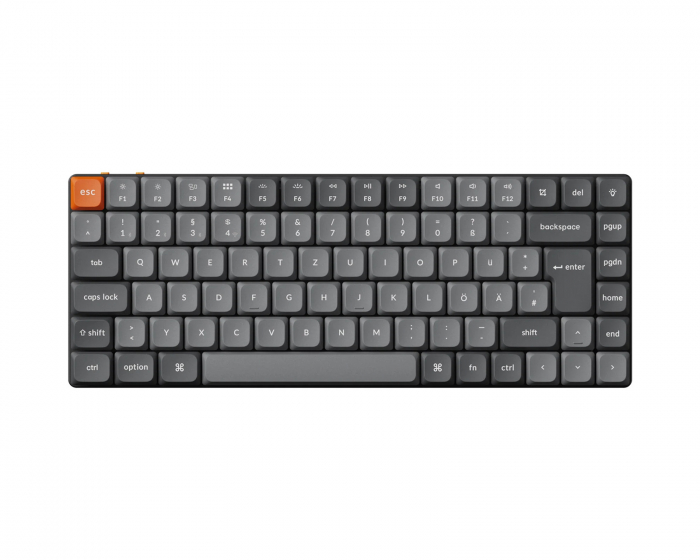 Keychron K3 Max Low Profile Hotswap Kabellose Mechanical Tastatur [Gateron Red] - ISO-DE