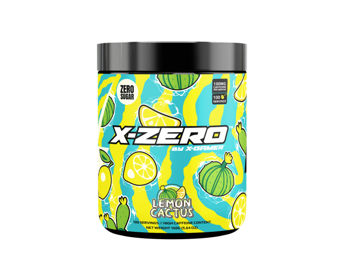 X-Gamer X-Zero Lemon Cactus - 100 Portionen