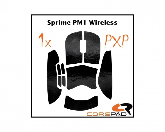 Corepad PXP Grips für Sprime PM1 - Schwarz
