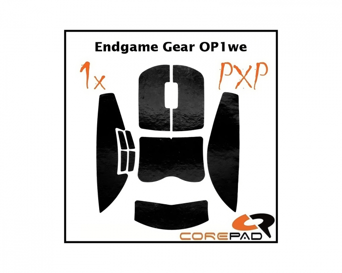 Corepad PXP Grips für Endgame Gear OP1/8K/RGB/OP1we - Schwarz