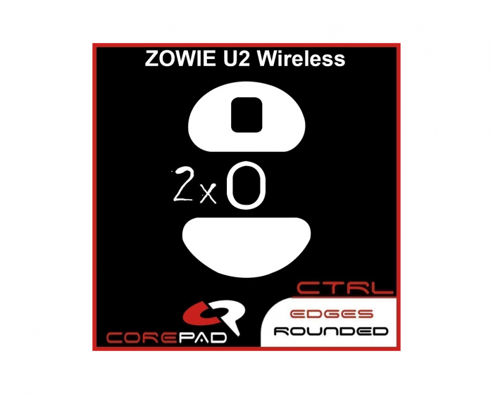 Corepad Skatez CTRL für Zowie U2 Wireless