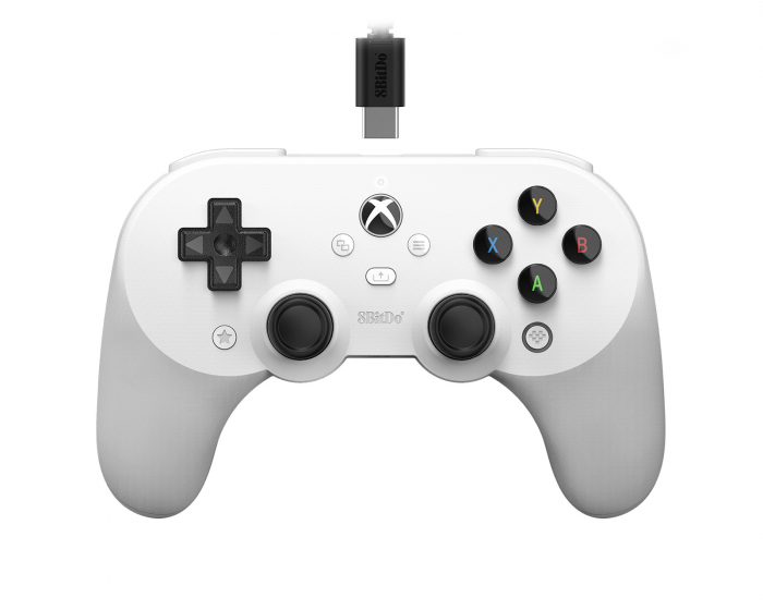 8Bitdo Pro 2 Wired Controller Xbox Hall Effect Edition - Weiß