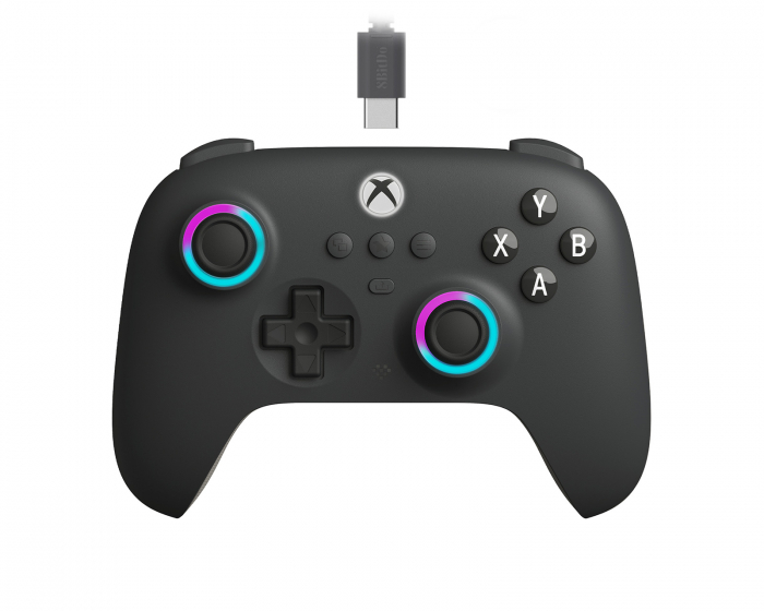 8Bitdo Ultimate C Wired Controller Xbox Hall Effect Edition - Dunkelgrau