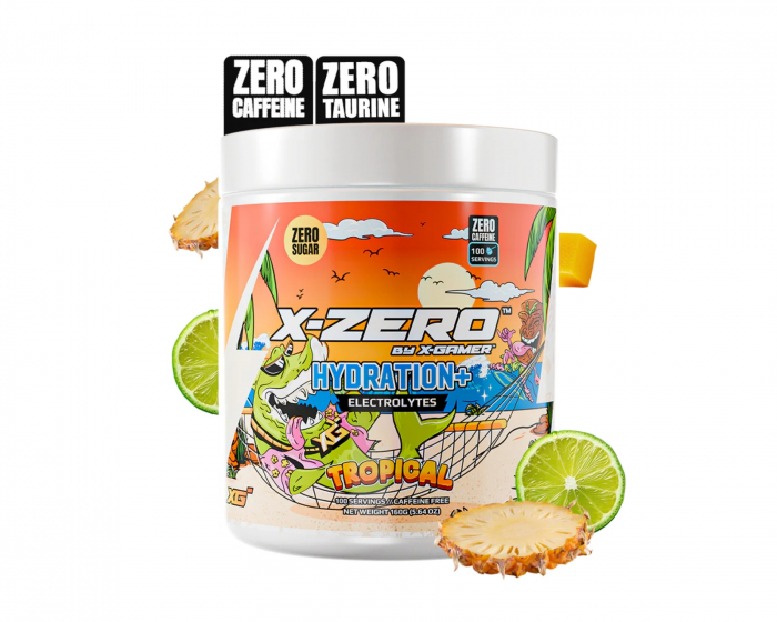 X-Gamer X-Zero Hydration+ Tropical - 100 Portionen