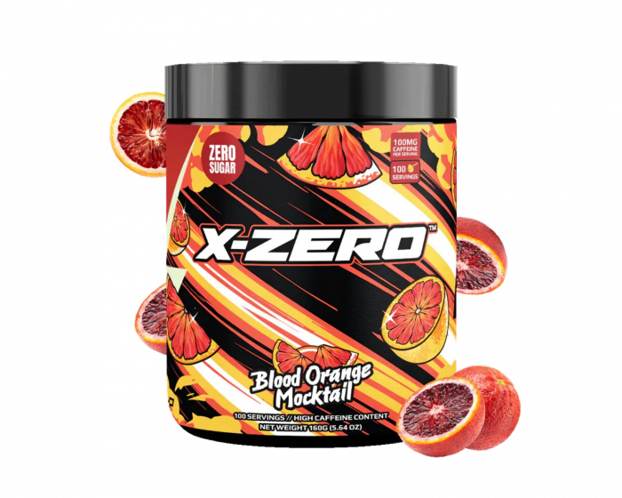 X-Gamer X-Zero Blood Orange Mocktail - 100 Portionen