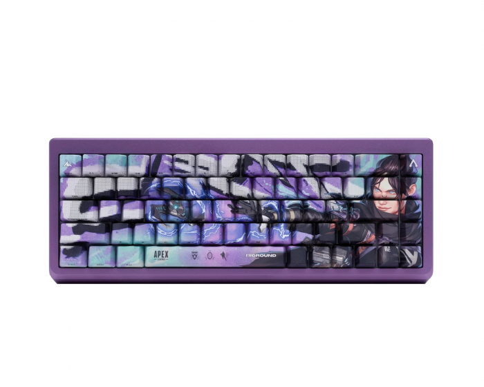 Higround Summit 65 Hotswap Gaming-Tastatur ANSI - Wraith