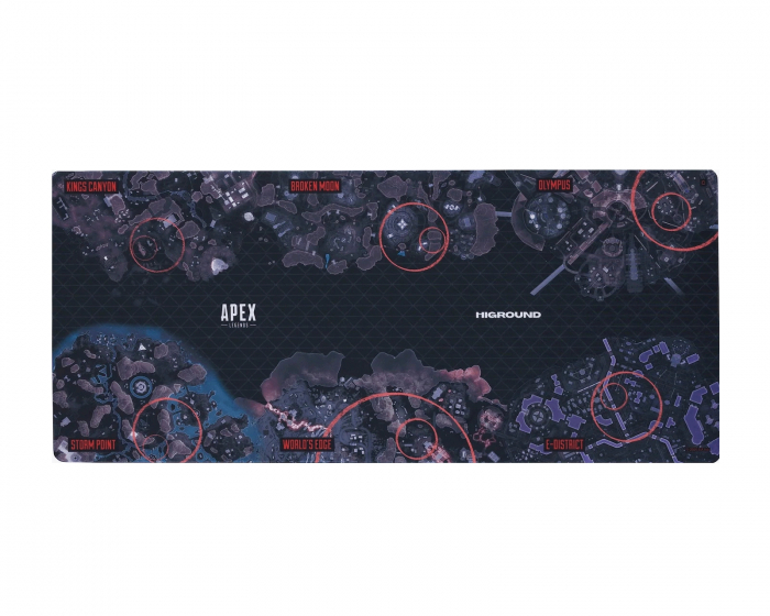 Higround Apex Gaming-Mauspad - Minimap - XL