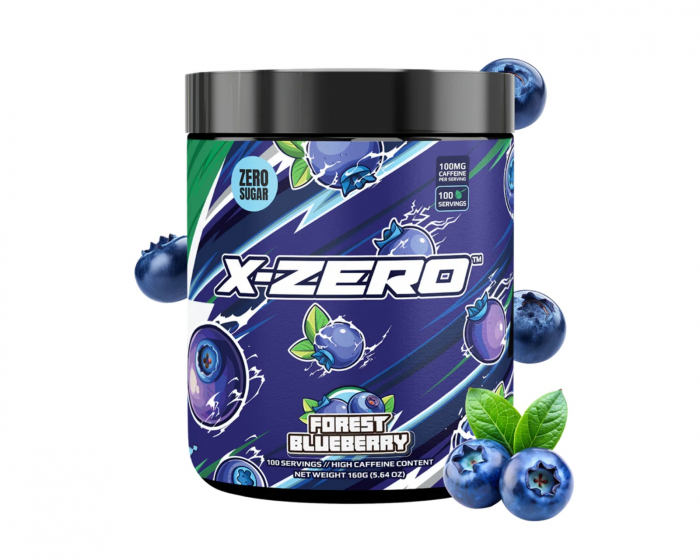 X-Gamer X-Zero Forest Blueberry - 100 Portionen