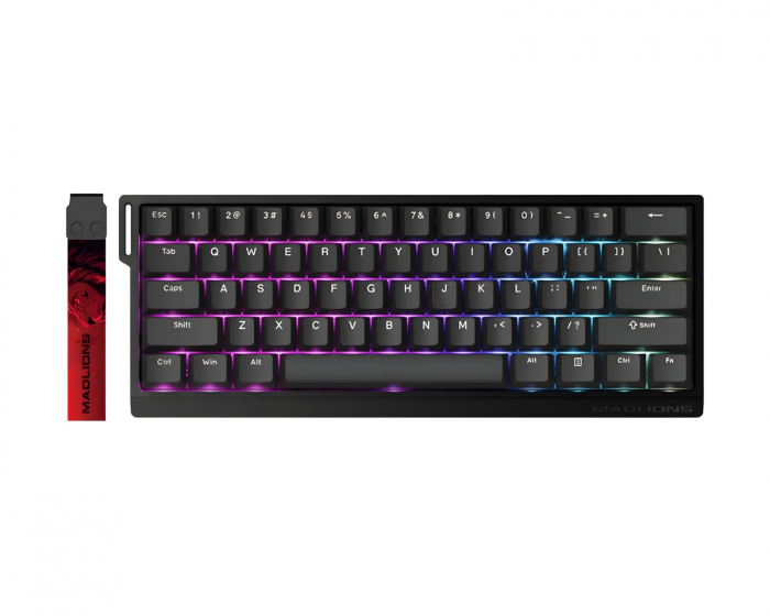 FGG MAD 60 HE RGB Tastatur ANSI [Magnetic Amber PRO] - Schwarz