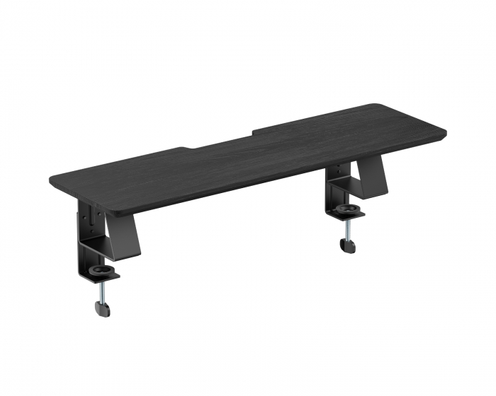 MaxMount Kompakter Monitorständer mit Tischhalterung - Schwarz