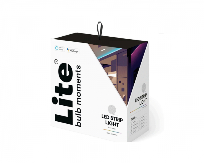Lite Bulb Moments LED-Lichtleiste - 2 x 5 m