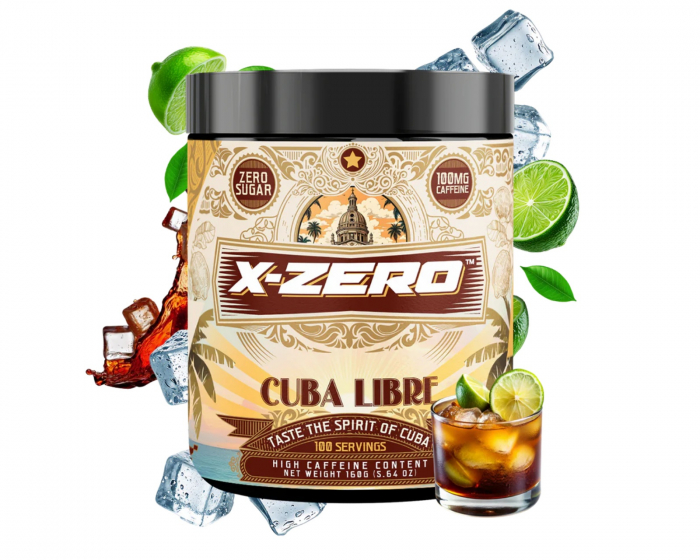 X-Gamer X-Zero Cuba Libre - 100 Portionen