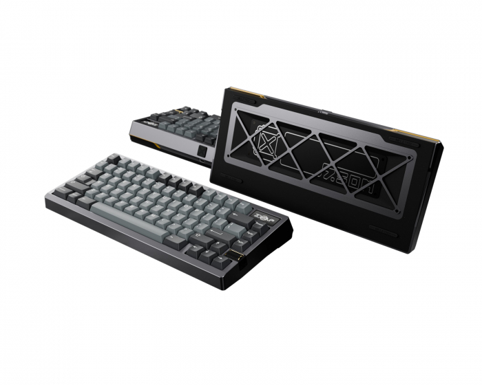 Wuque Studio Zoom75 TIGA Barebone Hotswap - Gunmetal Gray