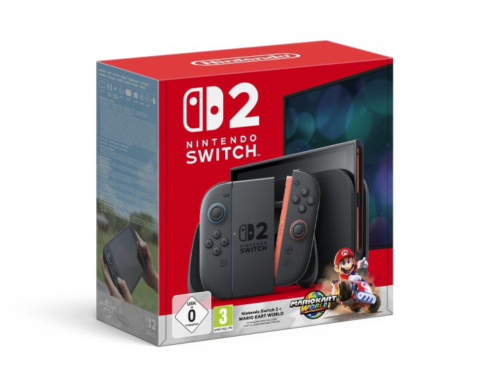 Nintendo Switch 2 Spielkonsole - Mario Kart World Bundle
