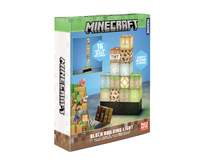 Paladone Minecraft Block Building Light BDP - Minecraft Leuchte