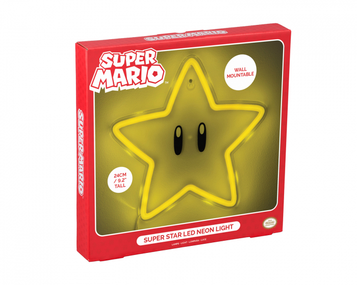 Paladone Super Star LED Neon Wandleuchte
