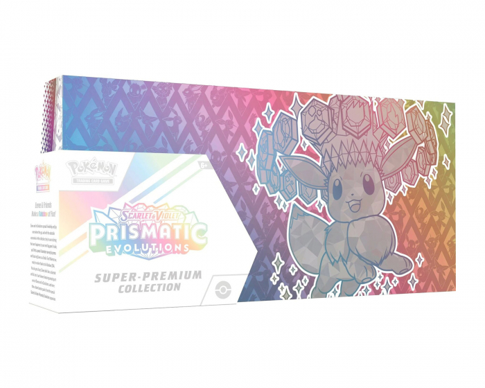 Pokémon Scarlet & Violet 8.5: Prismatic Evolutions Super Premium Collection