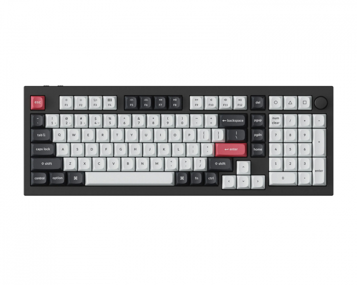 Keychron Q5 HE 96% RGB Hotswap ISO Tastatur [Nebula Linear] - Schwarz