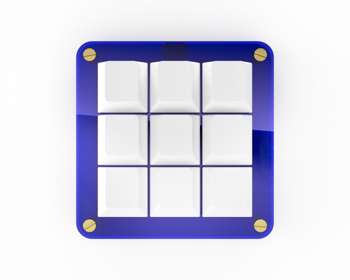 MaxCustom 9-Key MacroPad - Blau