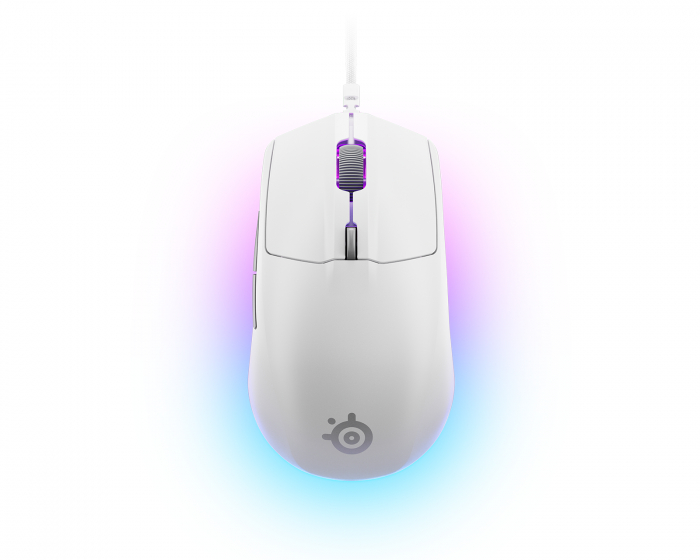 SteelSeries Rival 3 Gen 2 Gaming-Maus – Weiß