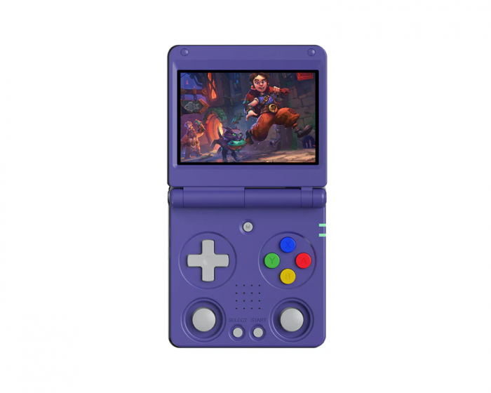 Anbernic RG34XXSP Retro Emulator (64GB) - Indigoblau