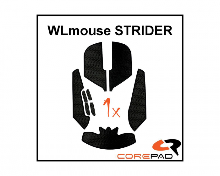 Corepad Soft Grips für WLmouse Strider Magnesium 8K - Orange