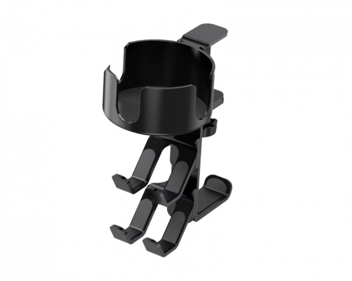 MaxMount Multifunktionale Clamp-On Halterung - Schwarz