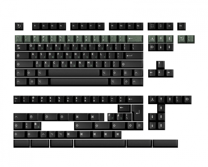 KBDfans PBTfans Loki - Base kit