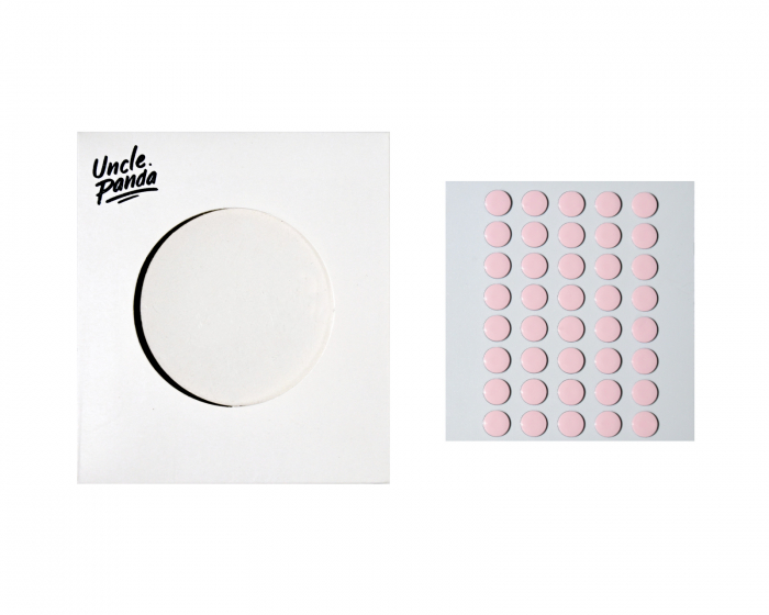 Uncle Panda Spirit Dots - Pink - 40 pcs