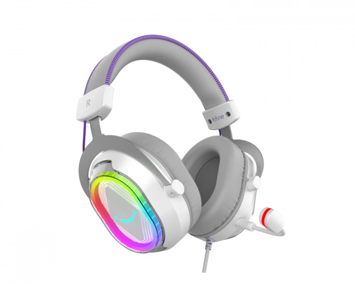 Fifine H13 Gaming-Headset - Weiß