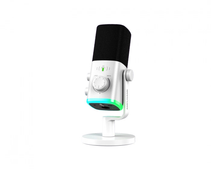 Fifine AmpliGame AM9 USB/XLR Mikrofon - Weiß