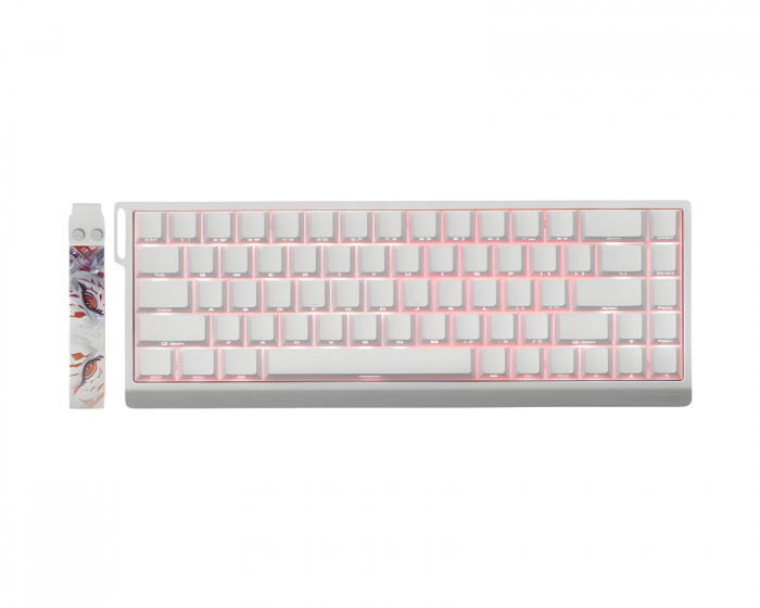 FGG MAD68 HE RGB ANSI Tastatur [Magnetic Amber Pro] - Weiß
