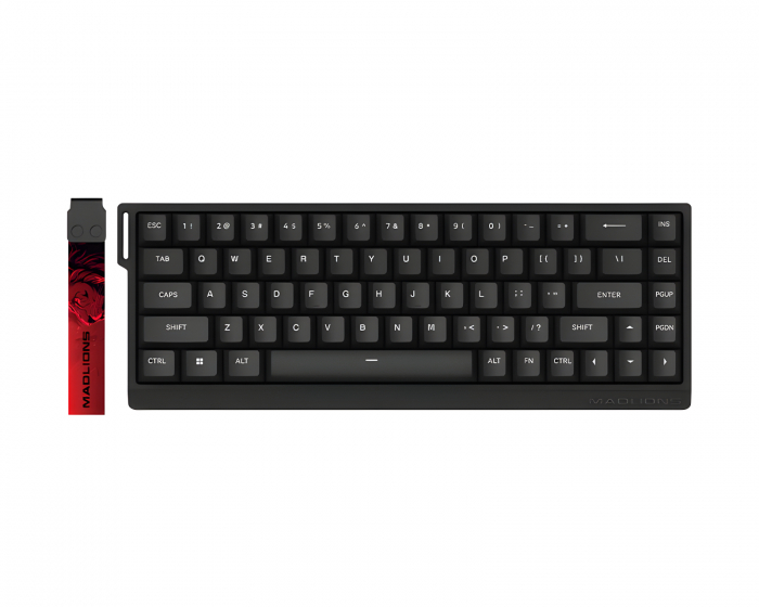 FGG MAD68 HE RGB ANSI Tastatur [Magnetic Amber Pro] - Schwarz