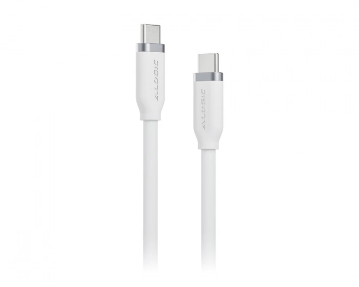 Alogic Elements 240W USB-C Laddkabel - 1m - Weiß