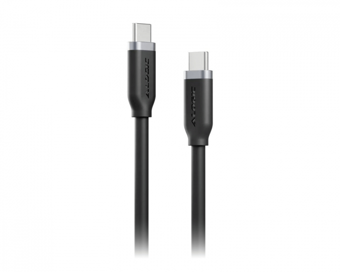 Alogic Elements 240W USB-C Laddkabel - 2m - Schwarz