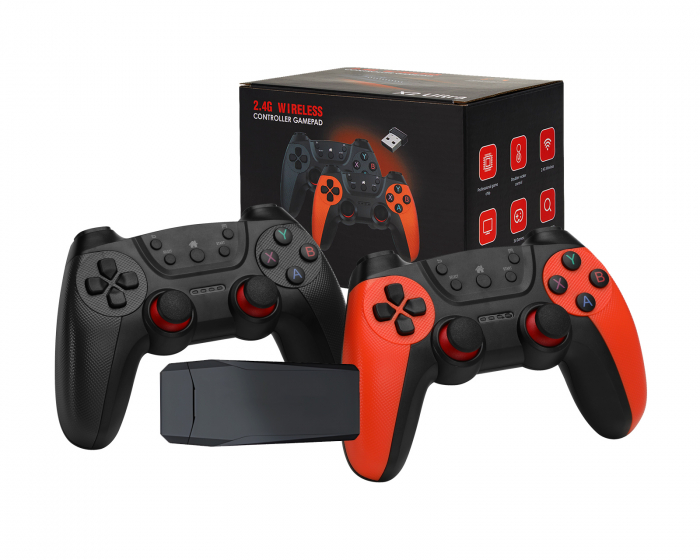 - X2 Ultra Retro Spielkonsole - 64G HDMI Game Stick - 35000+ Spiele