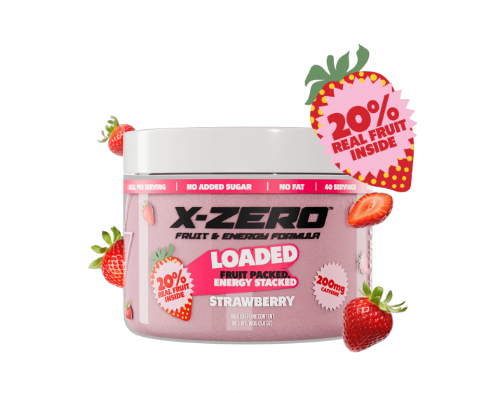 X-Gamer X-Zero Loaded Strawberry - 40 Servings