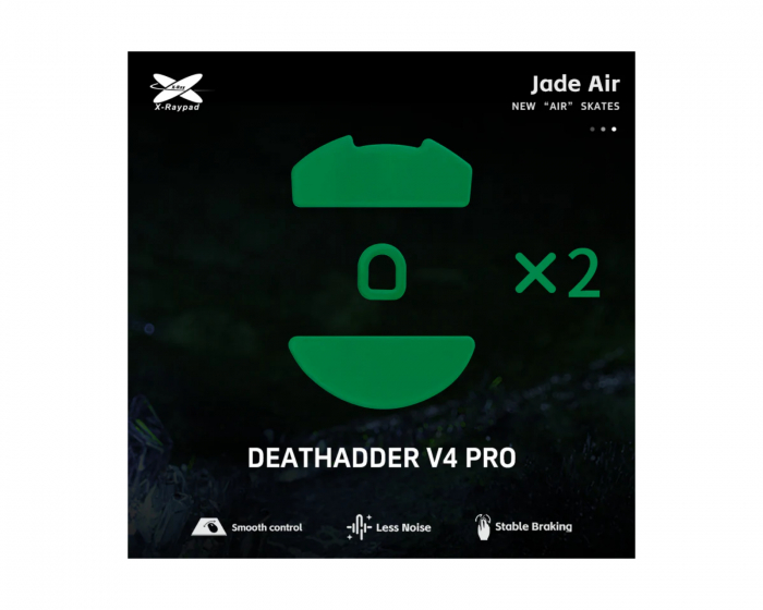 X-raypad Jade Air Skates für Razer Deathadder V4 PRO