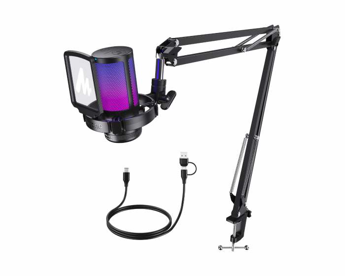 Maono DGM20S Gaming Mikrofon RGB - Schwarz