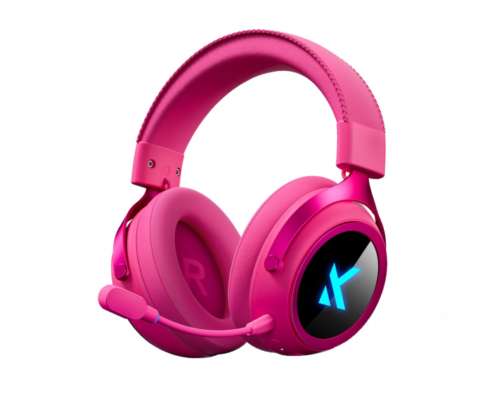 MCHOSE X9 Wireless Gaming-Headset - Rose Rot