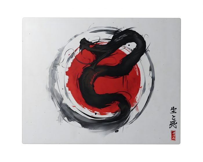 TJ Exclusives Kin X Life & Death Glas Pad - Rot XL SQ