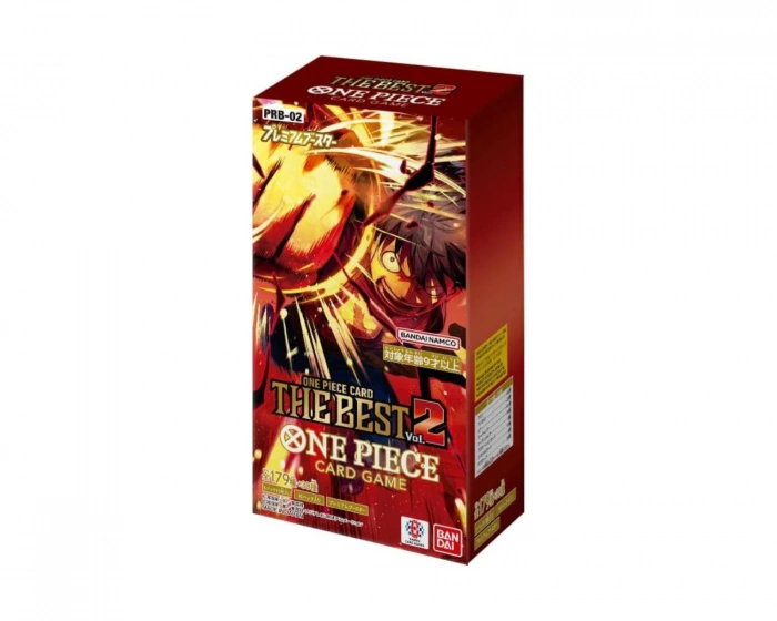 One Piece PRB-02: The Best Vol.2 Premium Booster Box (Japanisch)