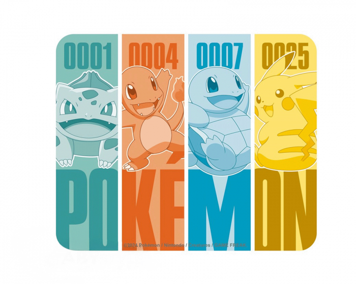 Abysse Pokémon Mauspad - Kanto-Starter