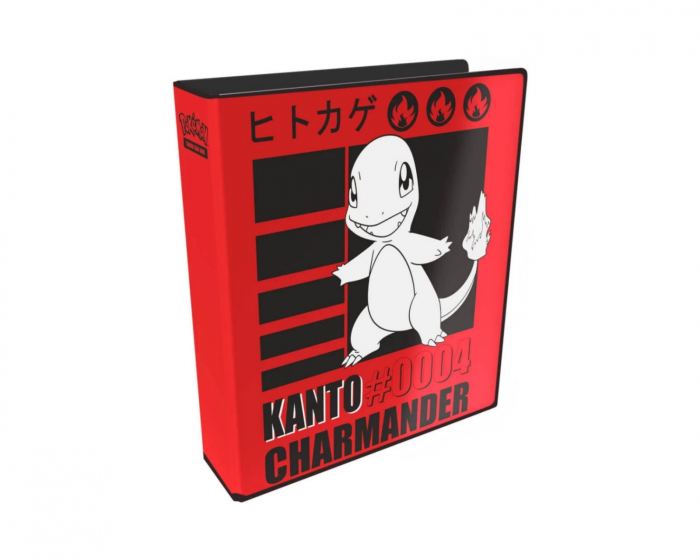 Pokémon Charmander Mini Ordner - 3 Taschen