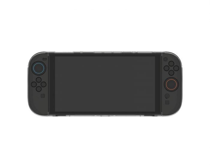 Deltaco Gaming Transparente Hülle für Nintendo Switch 2 - Grau