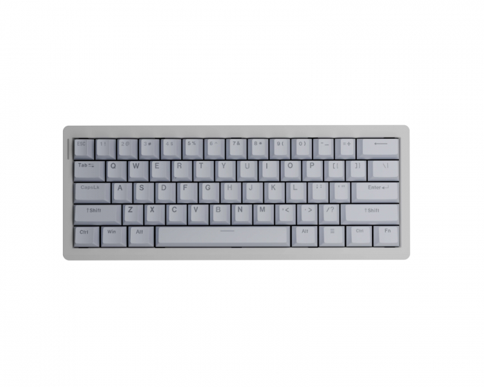 Wraith W60 Gaming Tastatur - Weiß [Hall-Effect]