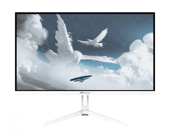 Arozzi Nova 24“ IPS 1920x1080 200Hz Gaming-Monitor - Weiß