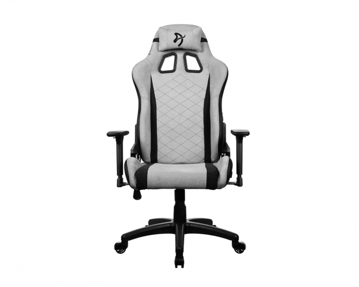 Arozzi Avanti SoftFabric Gaming-Stuhl - Hellgrau